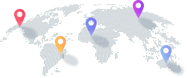 AU IPTV Global Server Network Map